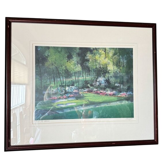 The Masters by Tom Lynch Signed 30" X 25" Lithograph 133/950 Framed COA - Picture 1 of 8